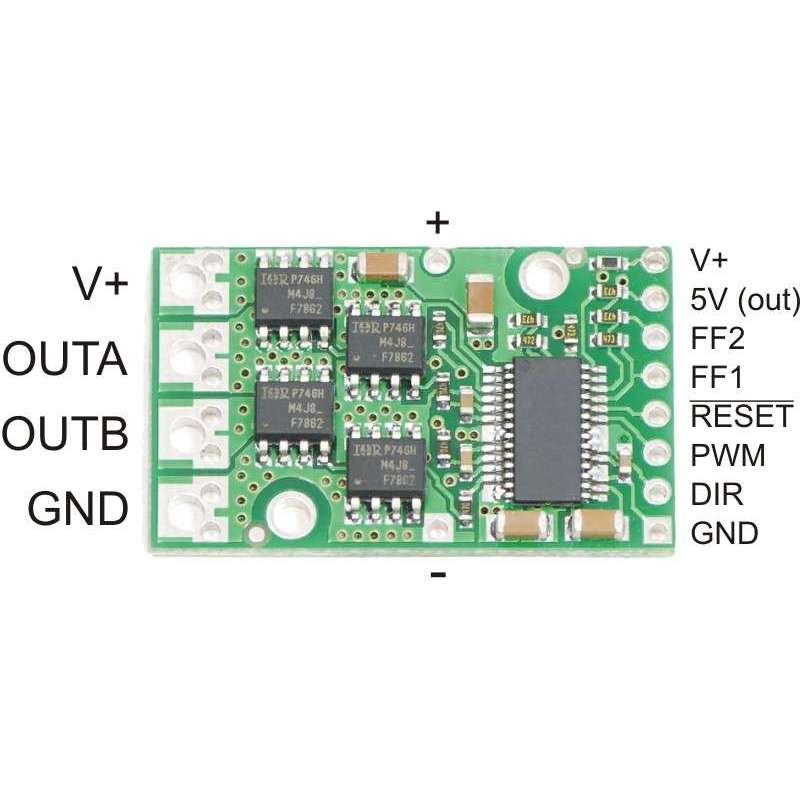 Pololu HighPower Motor Driver 18v15 (POLOLU755)