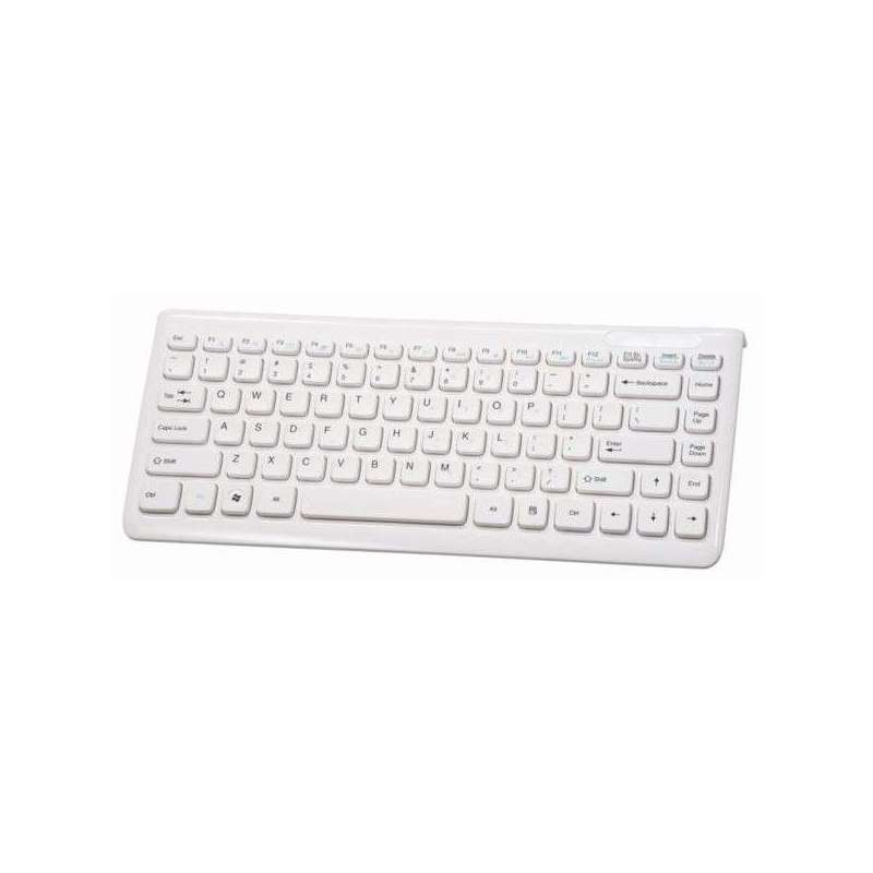 Keyboard KU-0903 BIELA (CHICONY) mimi USB klávesnica