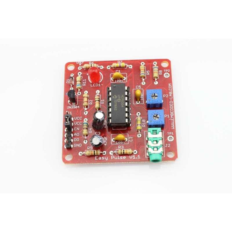 Easy Pulse V1.1 (ERCDE10301E) DIY pulse sensor , analog PPG and