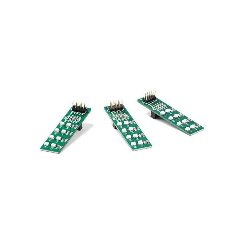 EasyLED Board with red diodes (MIKROELEKTRONIKA)