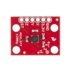 ADXL377 Breakout (Sparkfun SEN-12803) ow power, complete 3-axis accelerometer - analog voltage outputs
