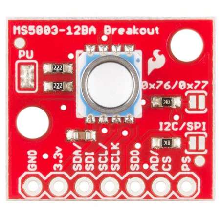 Pressure Sensor - MS5803-14BA Breakout (Sparkfun SEN-12909)