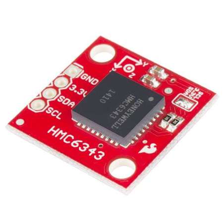 HMC6343 Breakout (Sparkfun SEN-12916) 3-axis MR Sensors + Accelerometers + Microprocessor