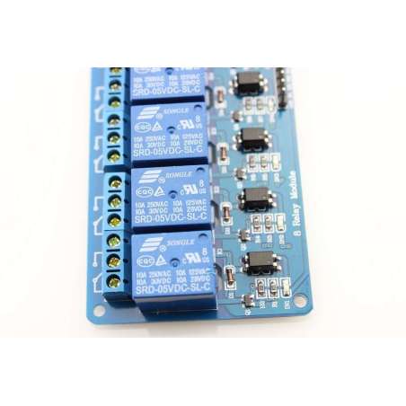 8-Channel 5V Relay Module-10A (ER-ARE00108SL) Control Voltage: 5V