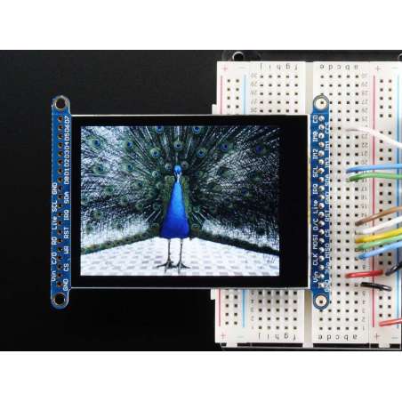 2.8" TFT LCD with Cap Touch Breakout Board w/MicroSD Socket (Adafruit 2090)