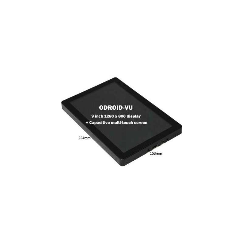ODROID-VU (Hardkernel) 9-inch universal HDMI  with 10-points capacitive multi touch