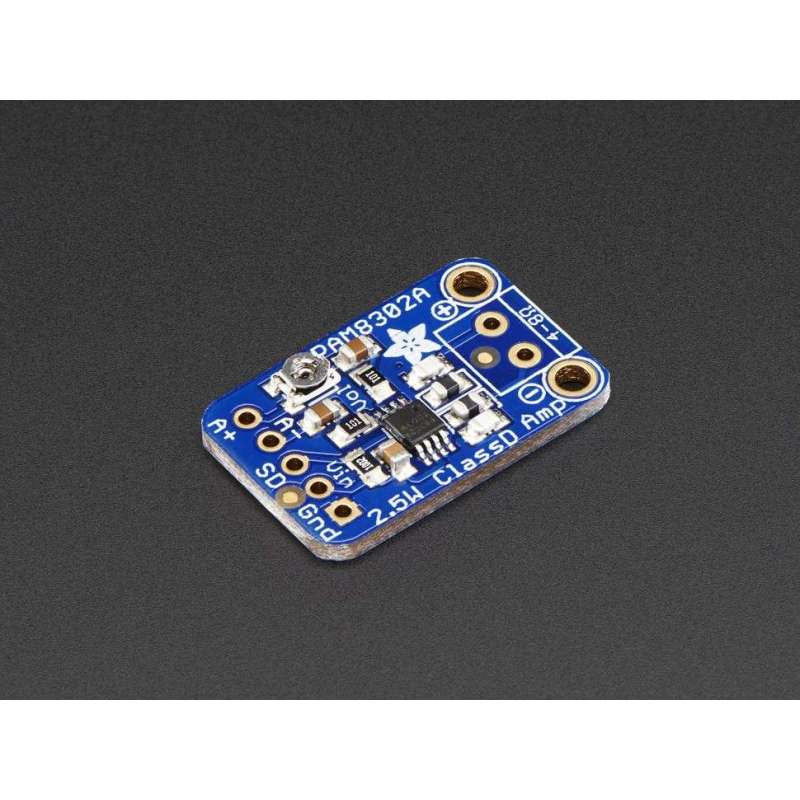 Adafruit Audio FX Sound Board + 2x2W Amp - WAV/OGG Trigger -16MB