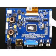 HDMI 4 Pi: 7" Display & Audio 1024x600 - HDMI/VGA/NTSC/PAL (Adafruit 2301)