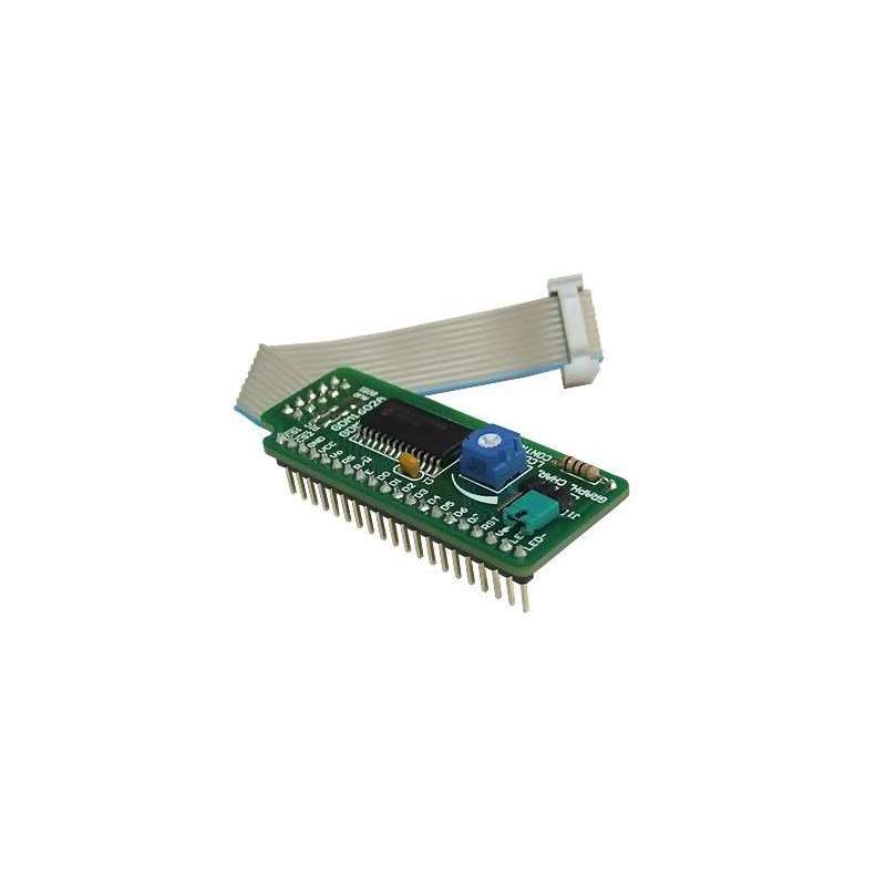 Serial LCD/GLCD Adapter Board (MIKROELEKTRONIKA)