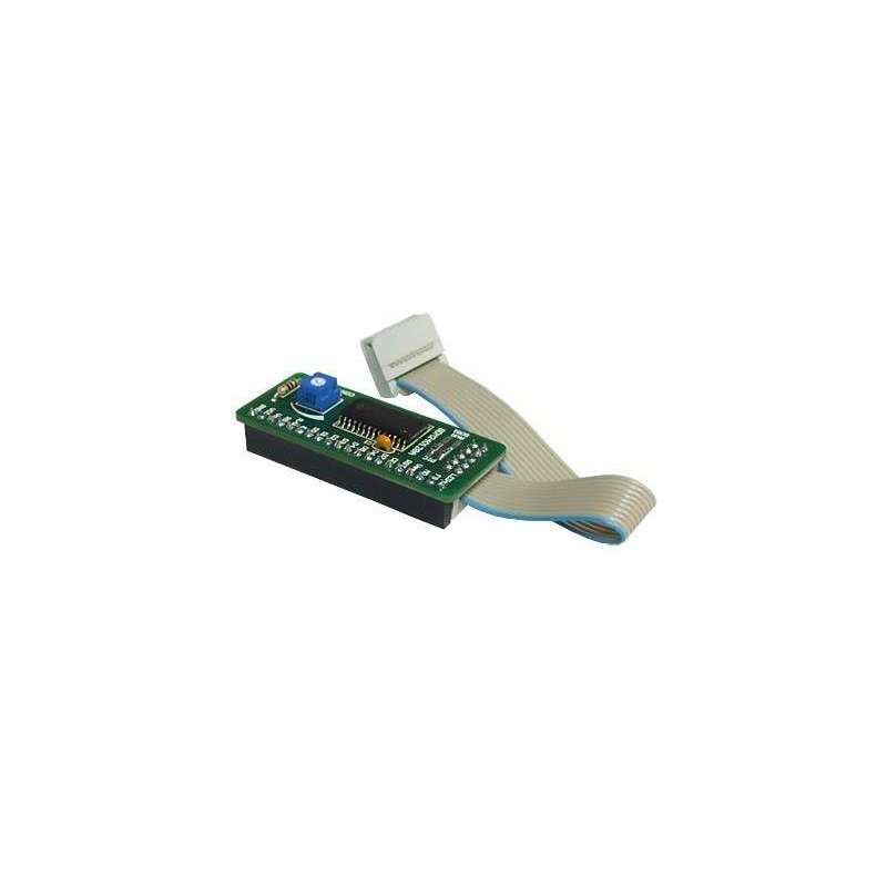 Serial GLCD 240x128 Adapter Board (MIKROELEKTRONIKA)