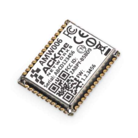 AMW006 (ACKME) Ultra-low power WIFI MODULE, 54MBPS, 2.4GHZ	