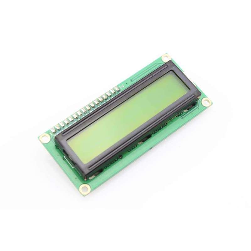 LCD 16x2 Character Display Module - Yellow Backlight (ER-DLC01602B)