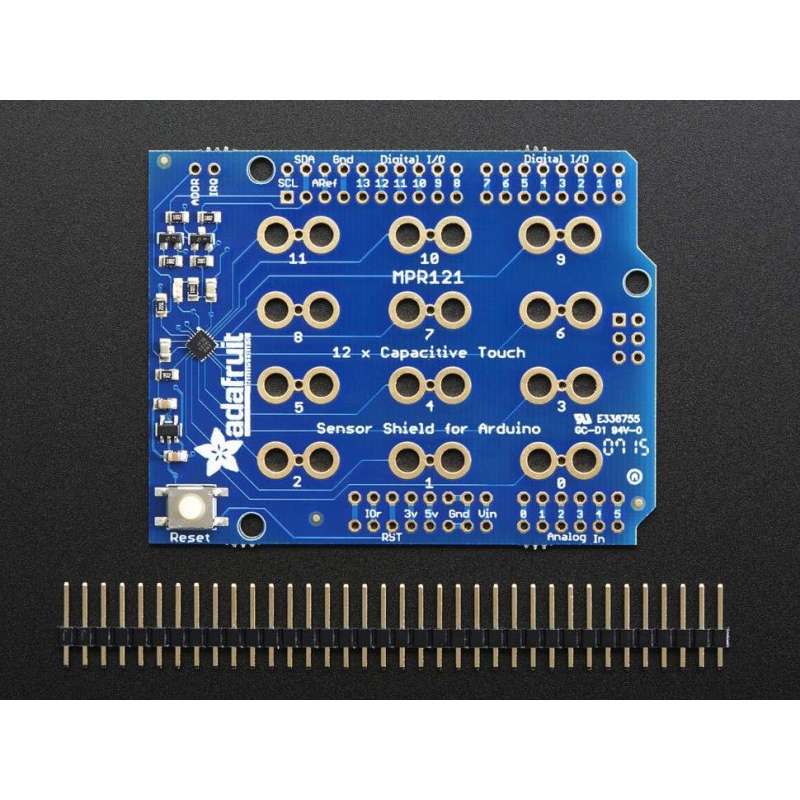 12 x Capacitive Touch Shield for Arduino - MPR121 (Adafruit  2024)