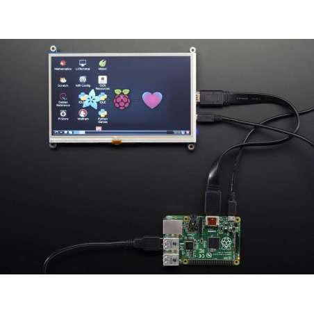 HDMI 7" 800x480 Display Backpack - Without Touch (Adafruit 2406)