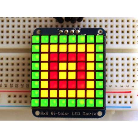 Adafruit Bicolor LED Square Pixel Matrix with I2C Backpack (Adafruit 902)