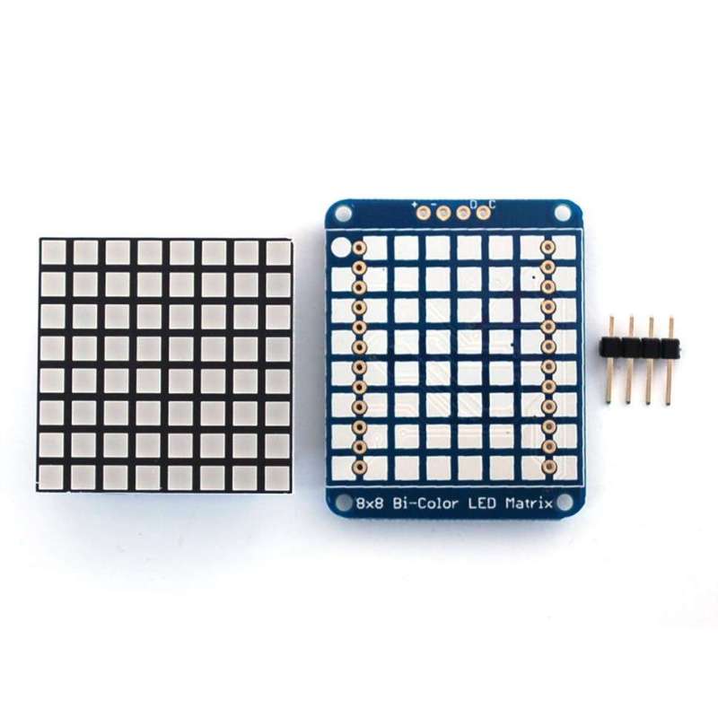 adafruit mini 8x8 led matrix i2c backpack Small 1.2