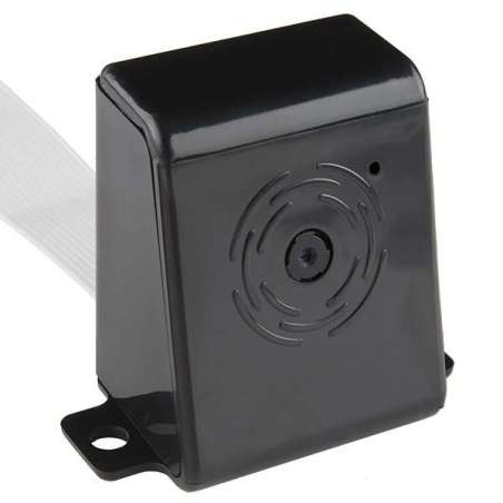 Raspberry Pi Camera Case - Black Plastic (Sparkfun PRT-12846)