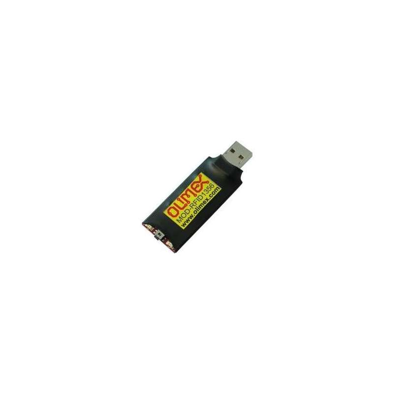 MOD-RFID1356 (Olimex) USB RFID READER FOR 13.56MHZ, EMULATION OF KEYBOARD / RS232