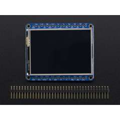 Adafruit 2.4" TFT LCD with Touchscreen Breakout w/MicroSD Socket - ILI9341 (Adafruit 2478)