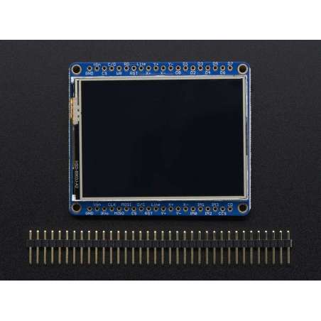 Adafruit 2.4" TFT LCD with Touchscreen Breakout w/MicroSD Socket - ILI9341 (Adafruit 2478)