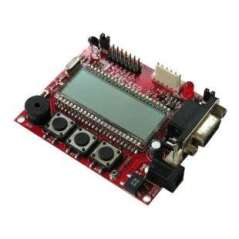 PIC-LCD (Olimex) DEVELOPMENT BOARD WITH PIC18LF8490 AND LCD DISPLAY