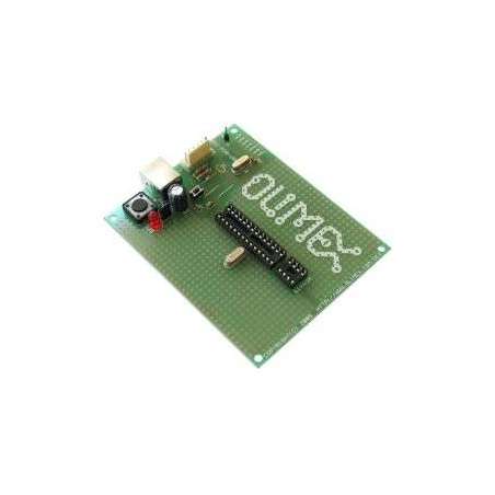PIC-P28-USB (Olimex) ICSP/ICD ENABLED 28 PIN PIC MICROCONTROLLER PROTOTYPE BOARD WITH USB