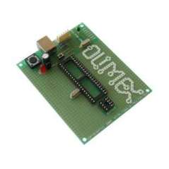 PIC-P40-USB (Olimex) ICSP/ICD ENABLED 40-PIN PIC MICROCONTROLLER PROTOTYPE BOARD WITH USB
