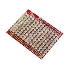 SHIELD-LOL-3MM-BLUE-ASM (Olimex) LOT OF LEDS SHIELDS WITH 3MM LEDS IN BLUE - ASSEMBLED