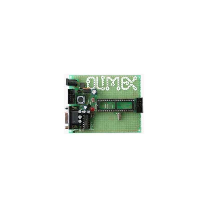 AVR-P40-8535-8MHz (Olimex) AVR MICROCONTROLLER PROTOTYPE BOARD WITH STKXXX COMPATIBLE 10 PIN ICSP