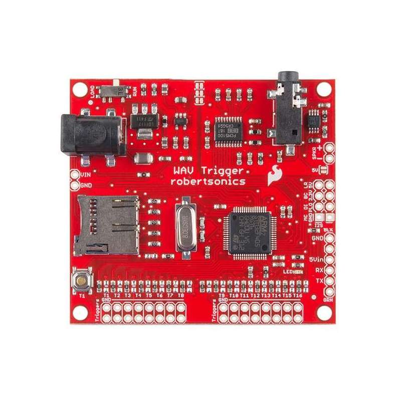 WAV Trigger (Sparkfun WIG-13660) high-fidelity polyphonic audio player