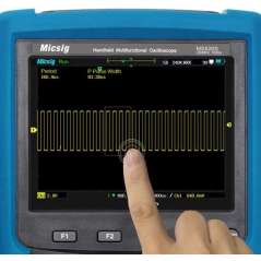 MS520IT Isolated 2x200MHz 1GS/s, Rasing time ≤1.75ns, 240K, 5.7", 640x480 Touch