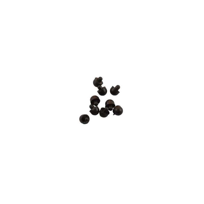 *RUBBER-FEETS-B (Olimex) BLACK RUBBER FEETS (10 PCS)