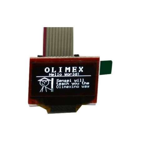 MOD-OLED-128x64 (Olimex) I2C, UEXT connector, 21x11mm
