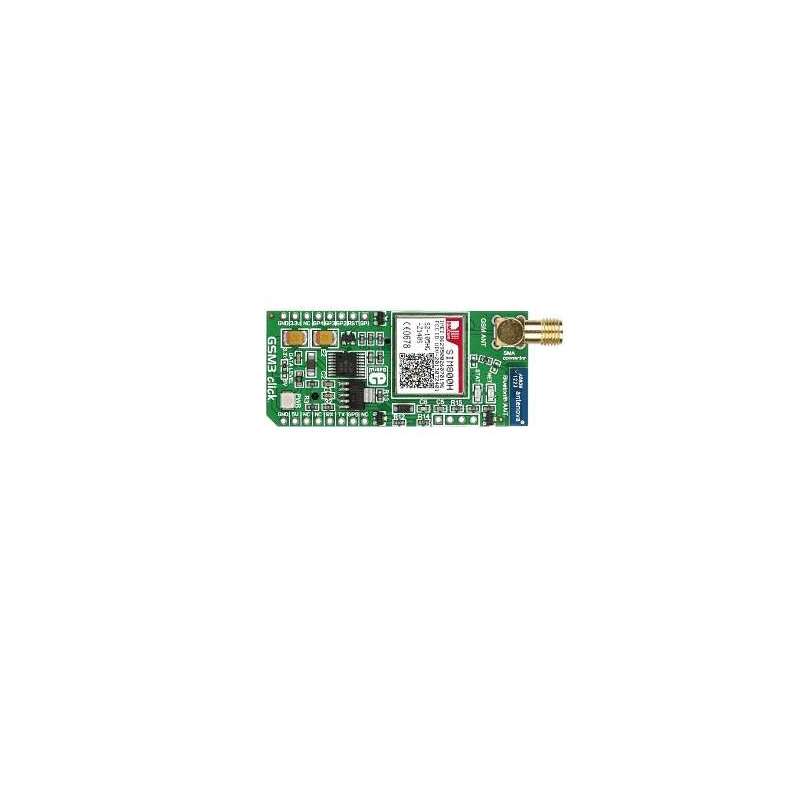 MIKROE-1720 GSM3 click (SIM800H, a quad-band (850/900/1800/1900MHz) GSM/GPRS