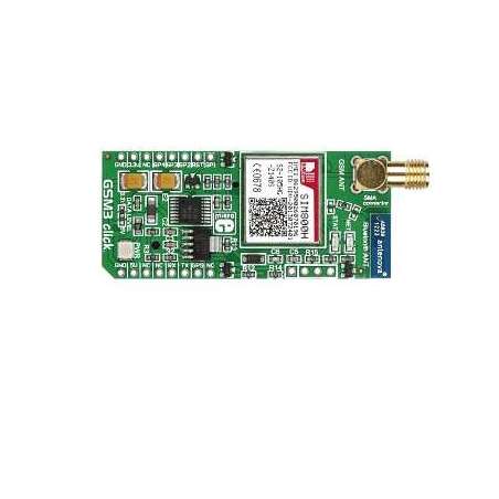 MIKROE-1720 GSM3 click (SIM800H, a quad-band (850/900/1800/1900MHz) GSM/GPRS