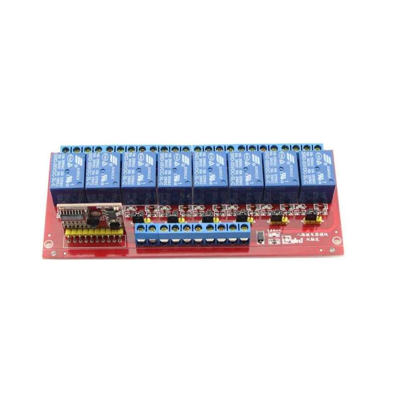 8 Channels Infrared Remote Control Relay Module for Arduino (ERARA08051A)