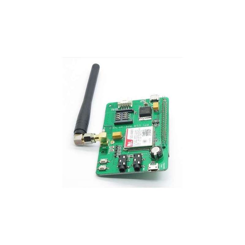 Raspberry Pi2 2x20pin SIM800 GSM/GPRS Add-on V2.0 (Itead IM150720001)