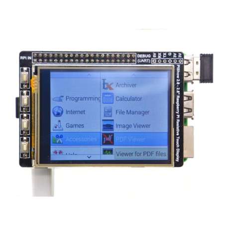 PiShow 2.8" Resistive Touch Display for Raspberry Pi (Seeed 104990172)