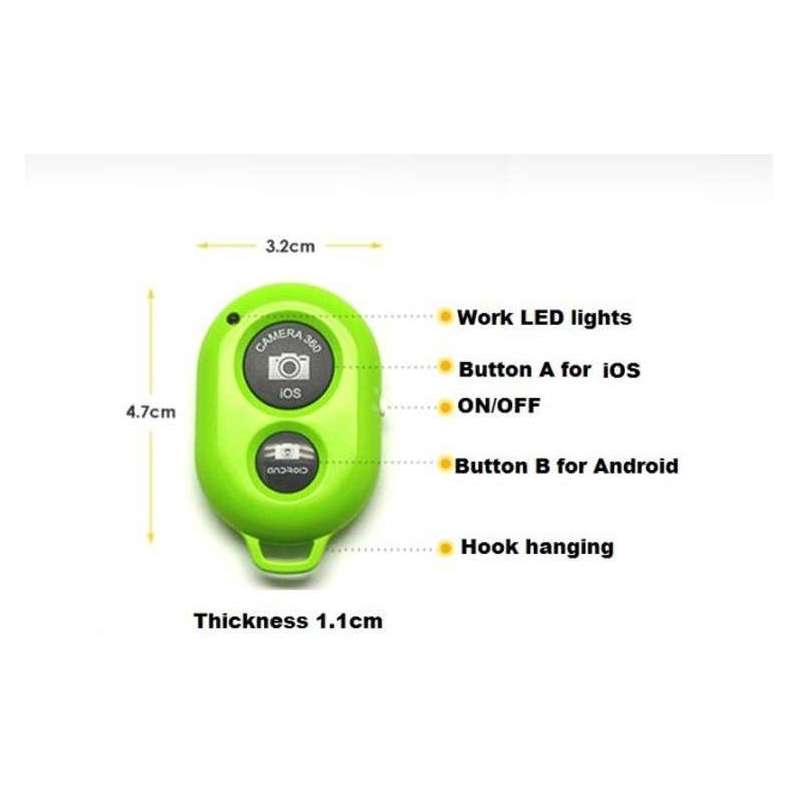 Bluetooth Remote Shutter for Android / IOS (ER-AO00BRSFAI)- RETIRED