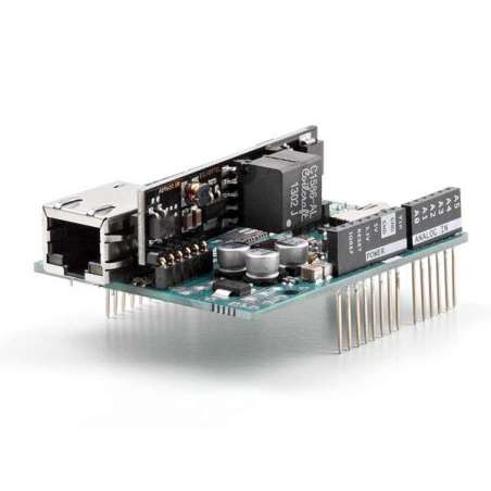 A000025 (Arduino) ARDUINO ETHERNET SHIELD WITH POE MODULE
