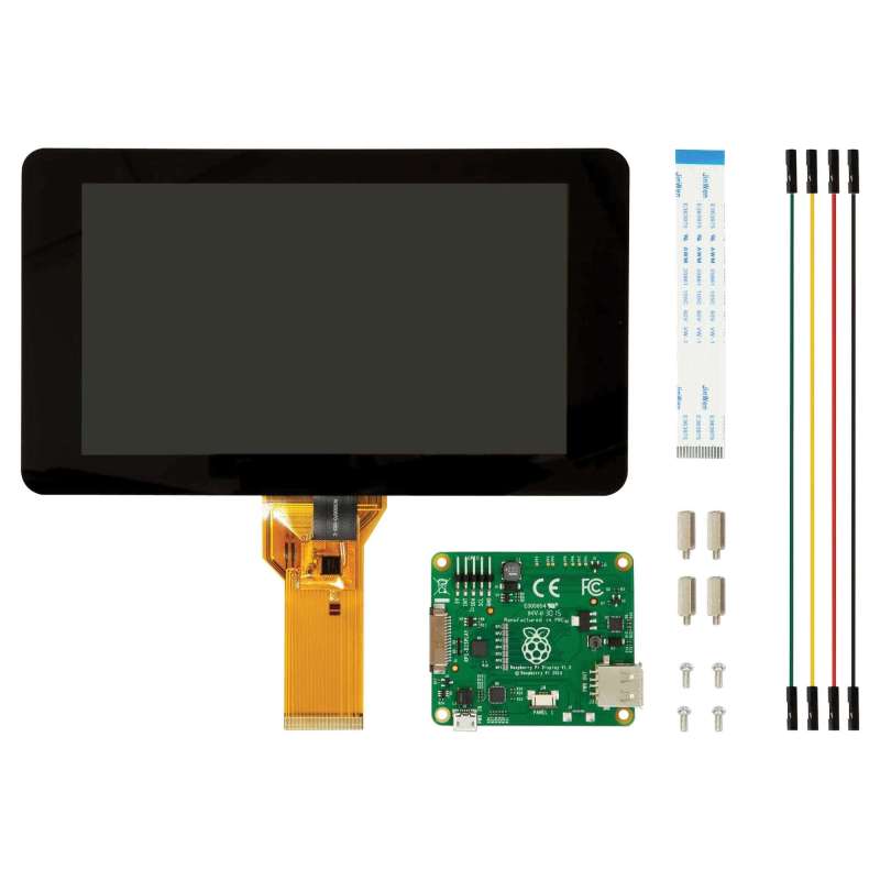 RASPBERRYPI-DISPLAY (2473872)  Raspberry Pi LCD 7" Display with 10 Finger Touch