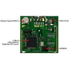 USB GPS Module (Hardkernel) 50-channel Ublox 6010 GPS L1 C/A SBAS WAAS, EGNOS, MSAS ODROID USB-GPS-MODUL
