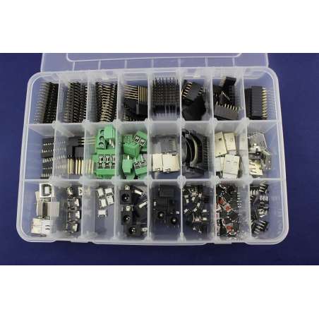 Connector kit (ER-TET01980T) collection of most used connectors for Arduino