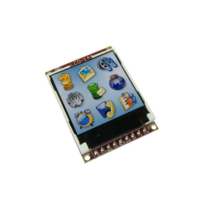µLCD-144 (SGC/GFX) uLCD-144 1.44" 4DGL-Platform LCD-TFT Module (4D)