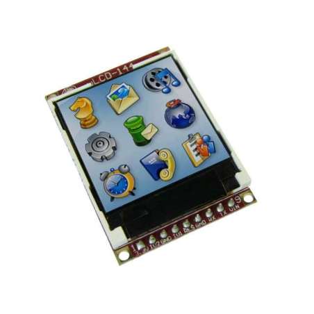 µLCD-144 (SGC/GFX) uLCD-144 1.44" 4DGL-Platform LCD-TFT Module (4D)