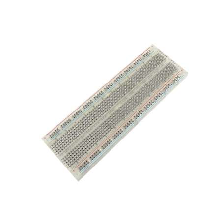 ER-PBB16559P 16.50x5.50cm BreadBoard With Slot - Clear 830point