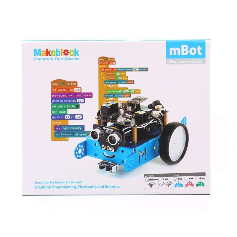 mBot - STEM Educational Robot Kit for Kids - Bluetooth MBot Robot ...