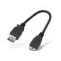 USB 3.0 OTG Cable, micro-USB/A, 200 mm, LogiLink AA0048