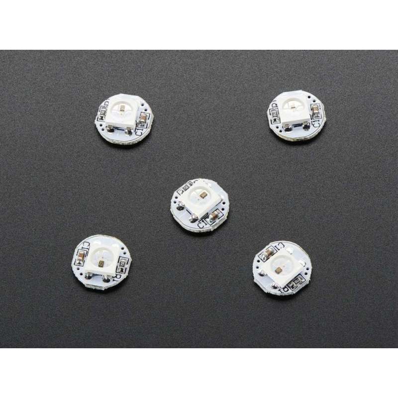 NeoPixel Mini PCB - Pack of 5 (Adafruit 1612) 5ks (5pcs)