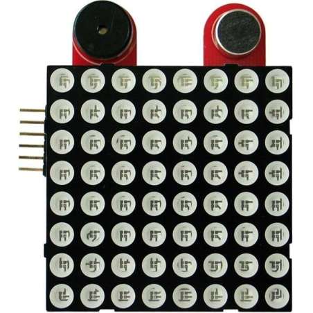 MOD-LED8x8 (Olimex) STACKABLE LED 8X8 MATRIX FOR MSP430-LED8X8-BOOSTERPACK